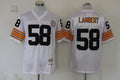 Men's Pittsburgh Steelers Jack Lambert White Legacy Replica jersey