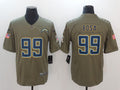 Men's Los Angeles Chargers Joey Bosa #99 Brown Game jersey