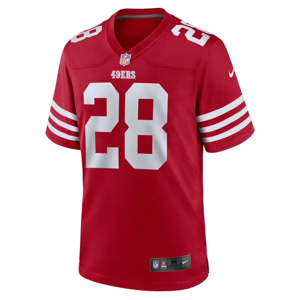 San Francisco 49ers Darrell Luter Jr. Scarlet Game Jersey