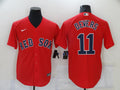 Men's Boston Red Sox Rafael Devers #11 Red Replica Baseball jersey