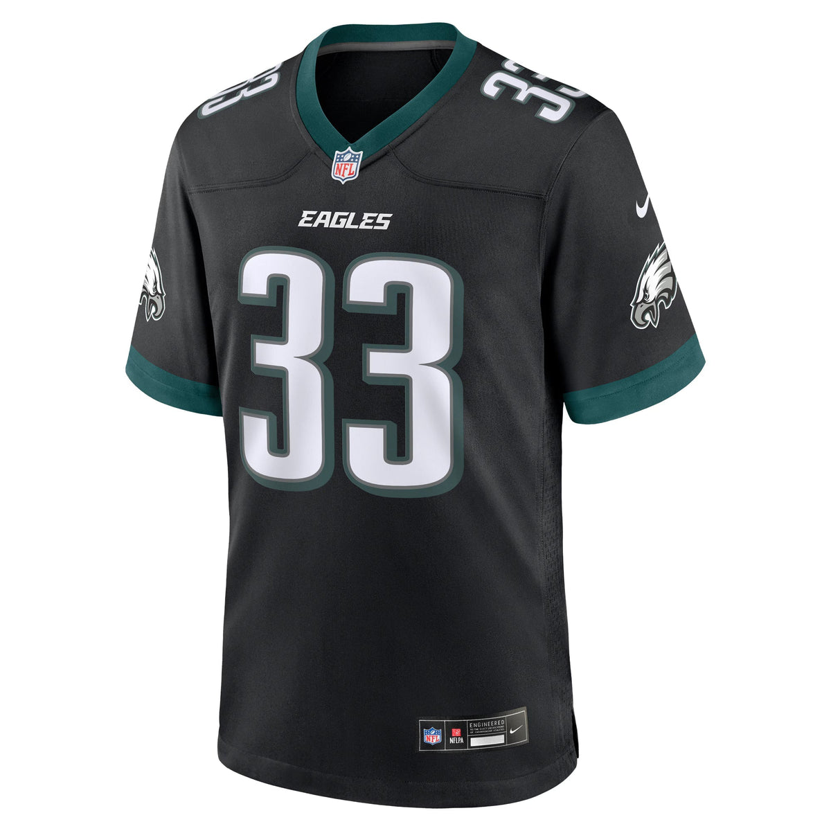 Philadelphia Eagles Cooper DeJean Black Alternate Player Game Jersey