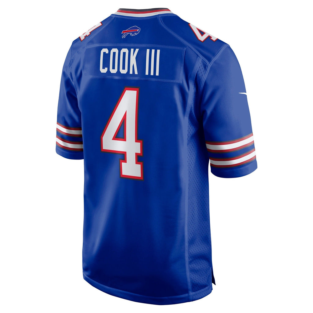 Buffalo Bills James Cook III Royal Team Game Jersey