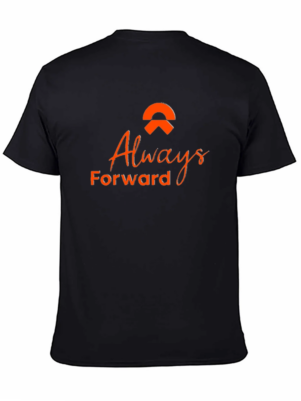 Always Forward Black Tee - Stylish Graphic T-Shirt