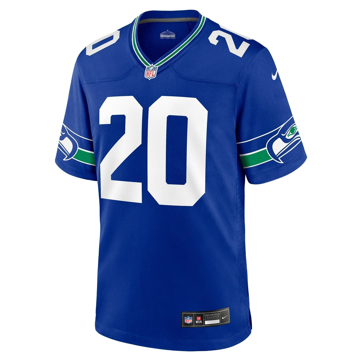 Julian Love Seattle Seahawks Nike Throwback   Game Jersey - Royal