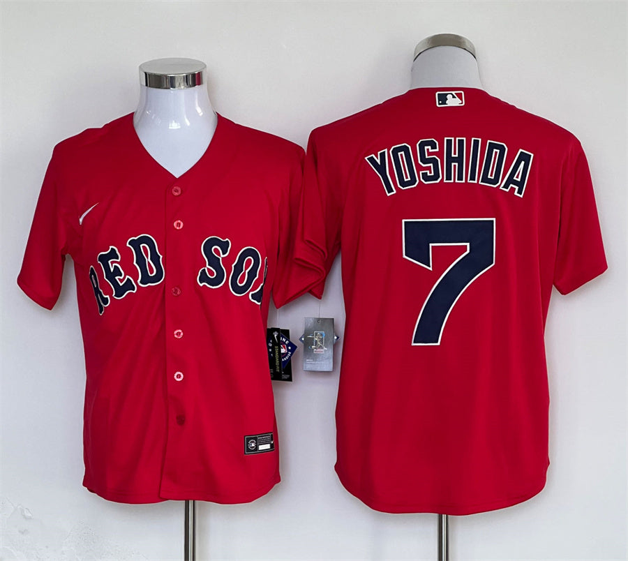 Men's Boston Red Sox Masataka Yoshida #7 Red Replica Player jersey