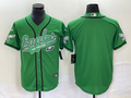 Men's Philadelphia Eagles Kelly Green Blank jersey