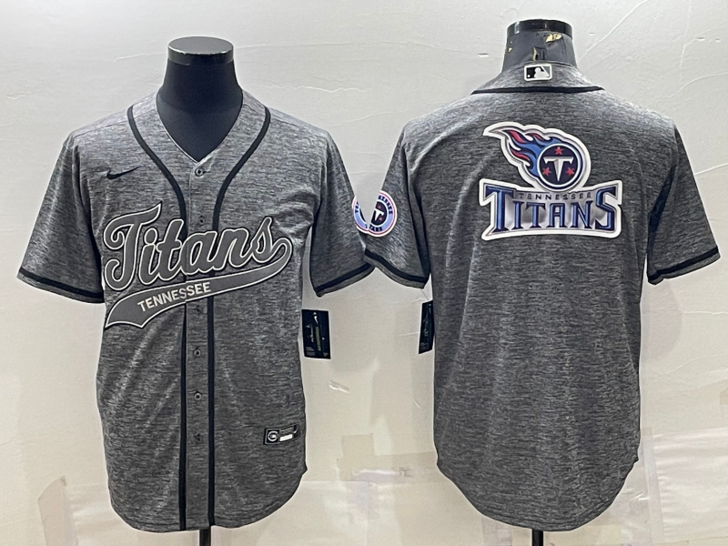 Men's Tennessee Titans Gray Fashion jersey