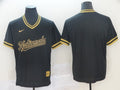 Men's Washington Nationals Black Alternate Authentic Blank jersey