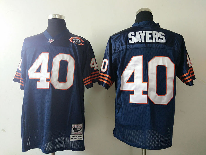 Men's Chicago Bears Gale Sayers Navy Legacy Replica Player jersey