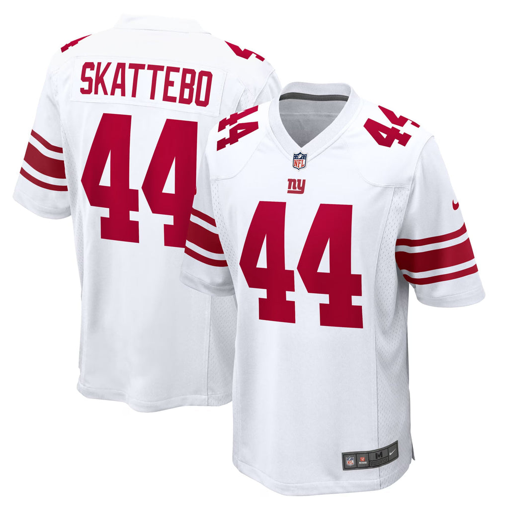 New York Giants Cam Skattebo White Game Jersey