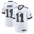 Philadelphia Eagles A.J. Brown White White Game Jersey