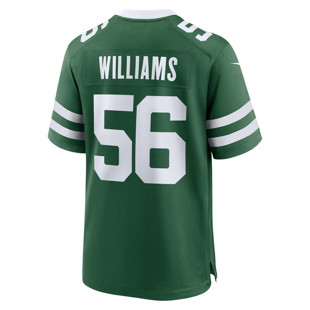 Quincy Williams New York Jets Nike  Game   Jersey Legacy Green
