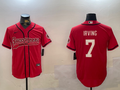 Men's Tampa Bay Buccaneers Bucky Irving #7 Red Game jersey