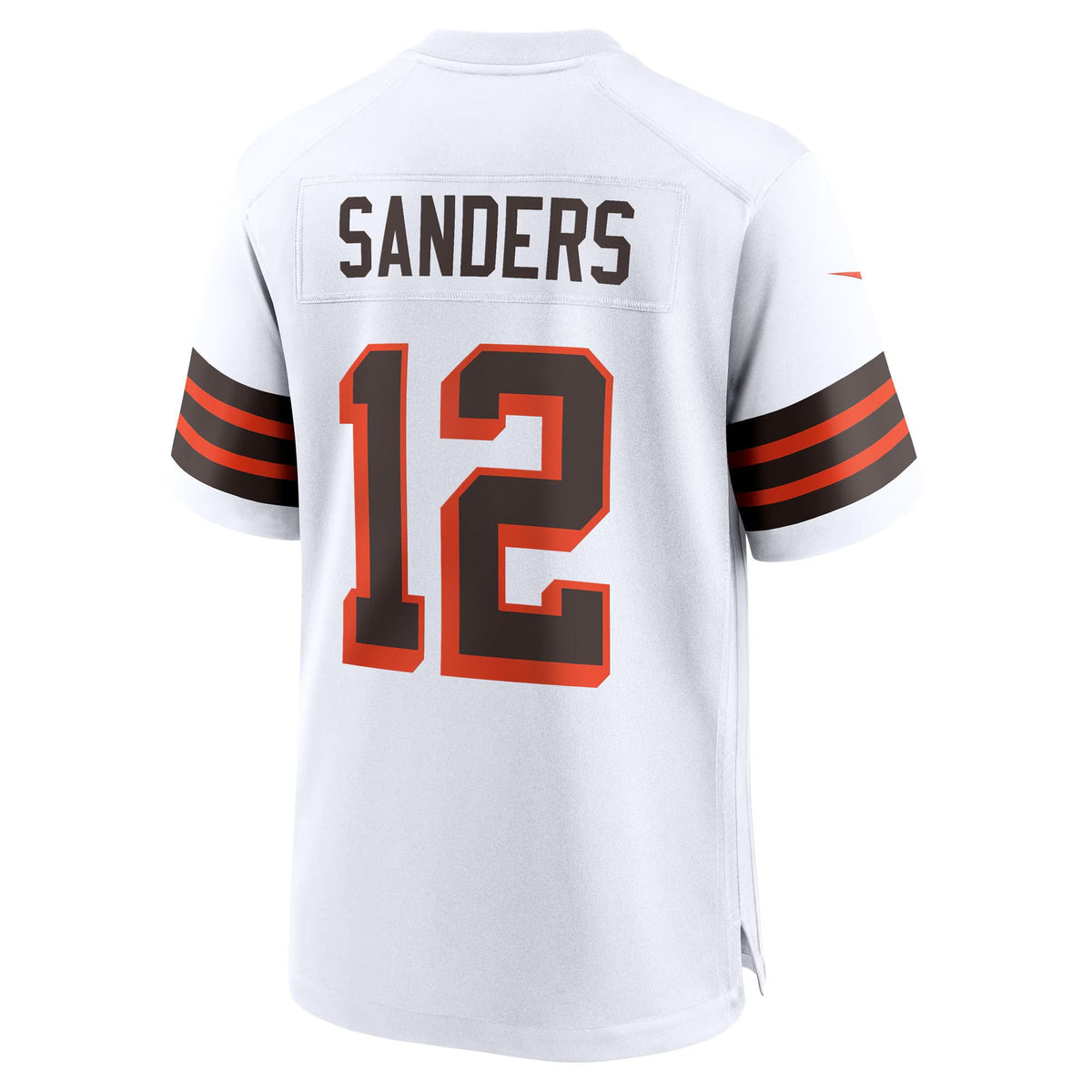 Cleveland Browns Shedeur Sanders White 2025 NFL Draft 2nd Alternate Game Jersey