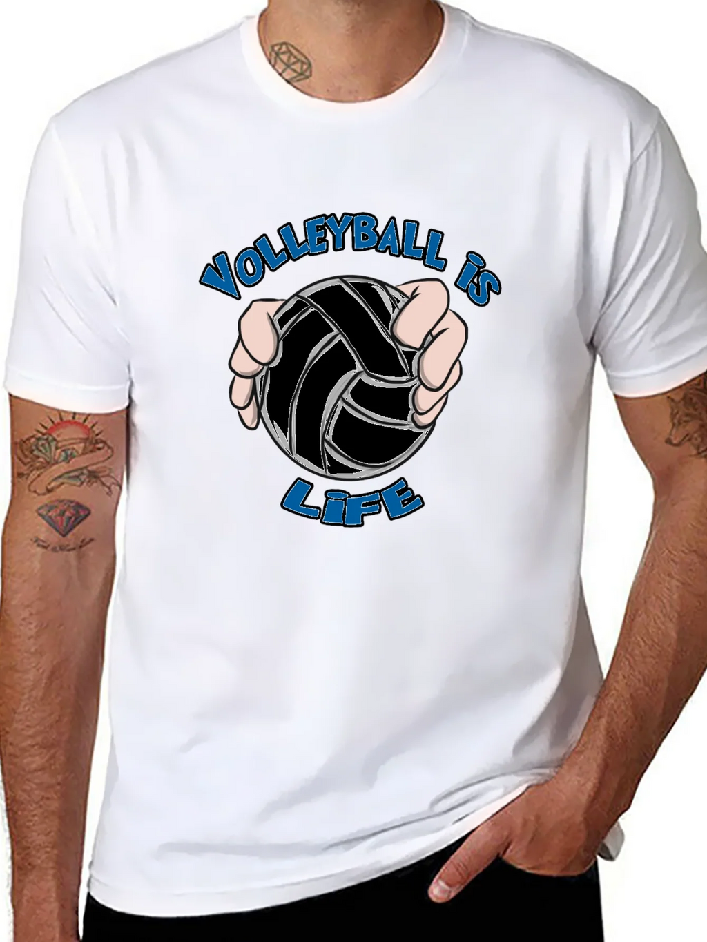 Volleyball is Life Graphic Tee