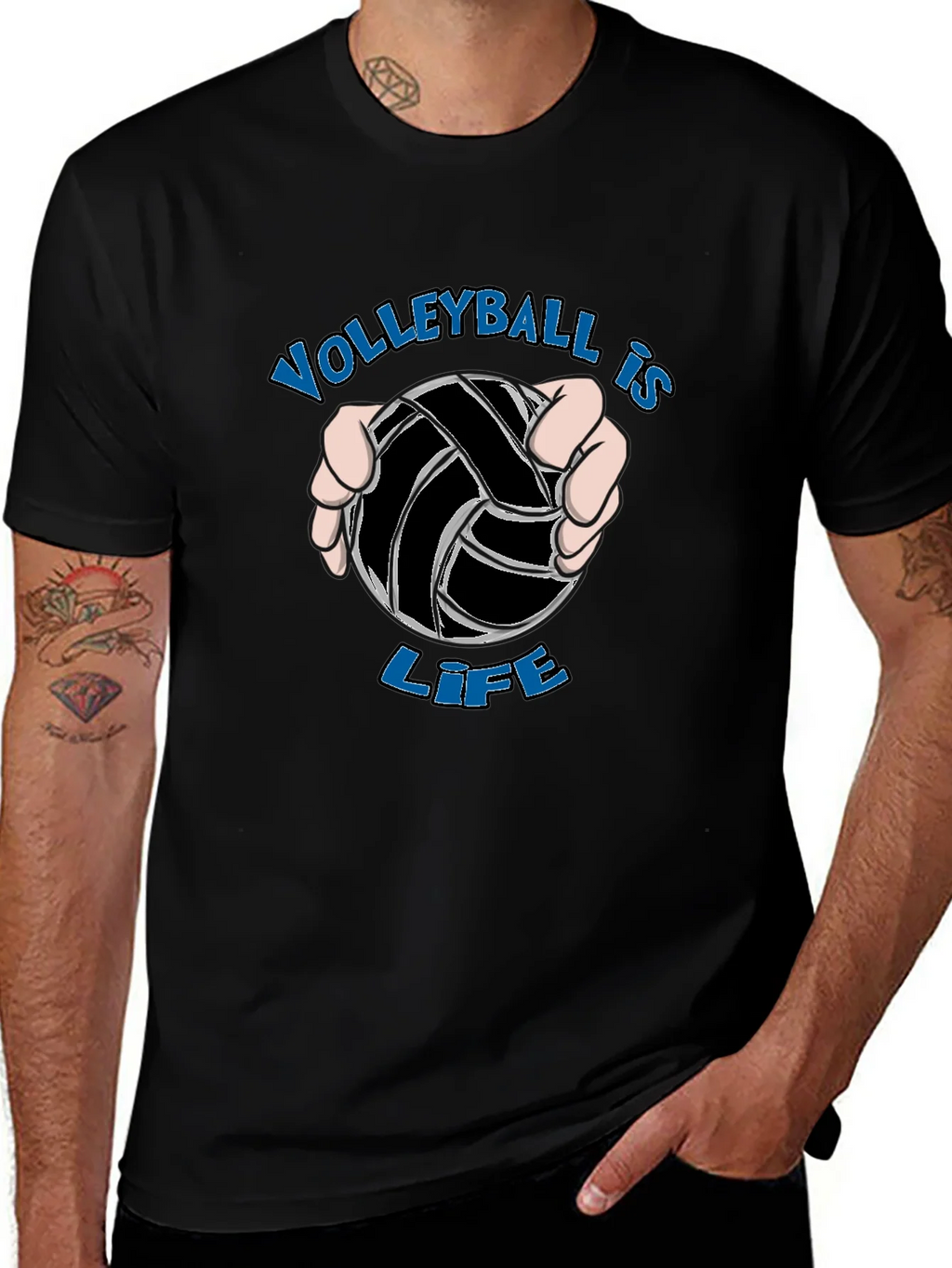 Volleyball is Life Graphic Tee