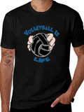 Volleyball is Life Graphic Tee
