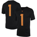 #1 T.Volunteers Dark Mode Game Jersey Black College Jerseys