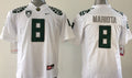 Men's Oregon Ducks Marcus Mariota #8 White Replica Jersey