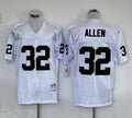 Men's Oakland Raiders Marcus Allen White Legacy Replica Jersey1