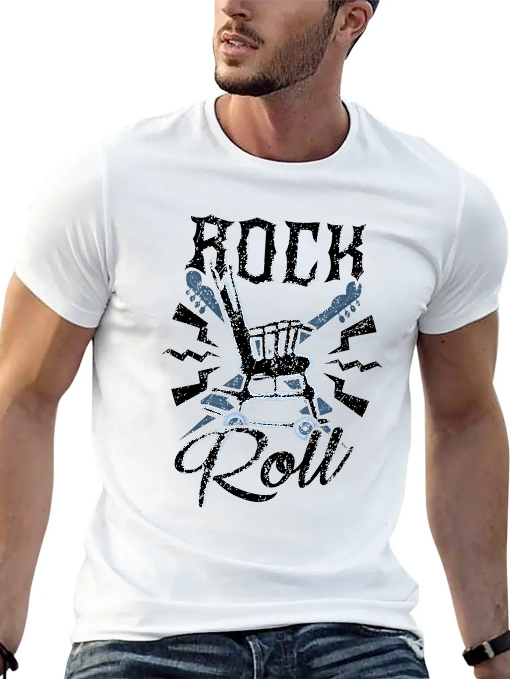 Rock and Roll Guitar T-Shirt