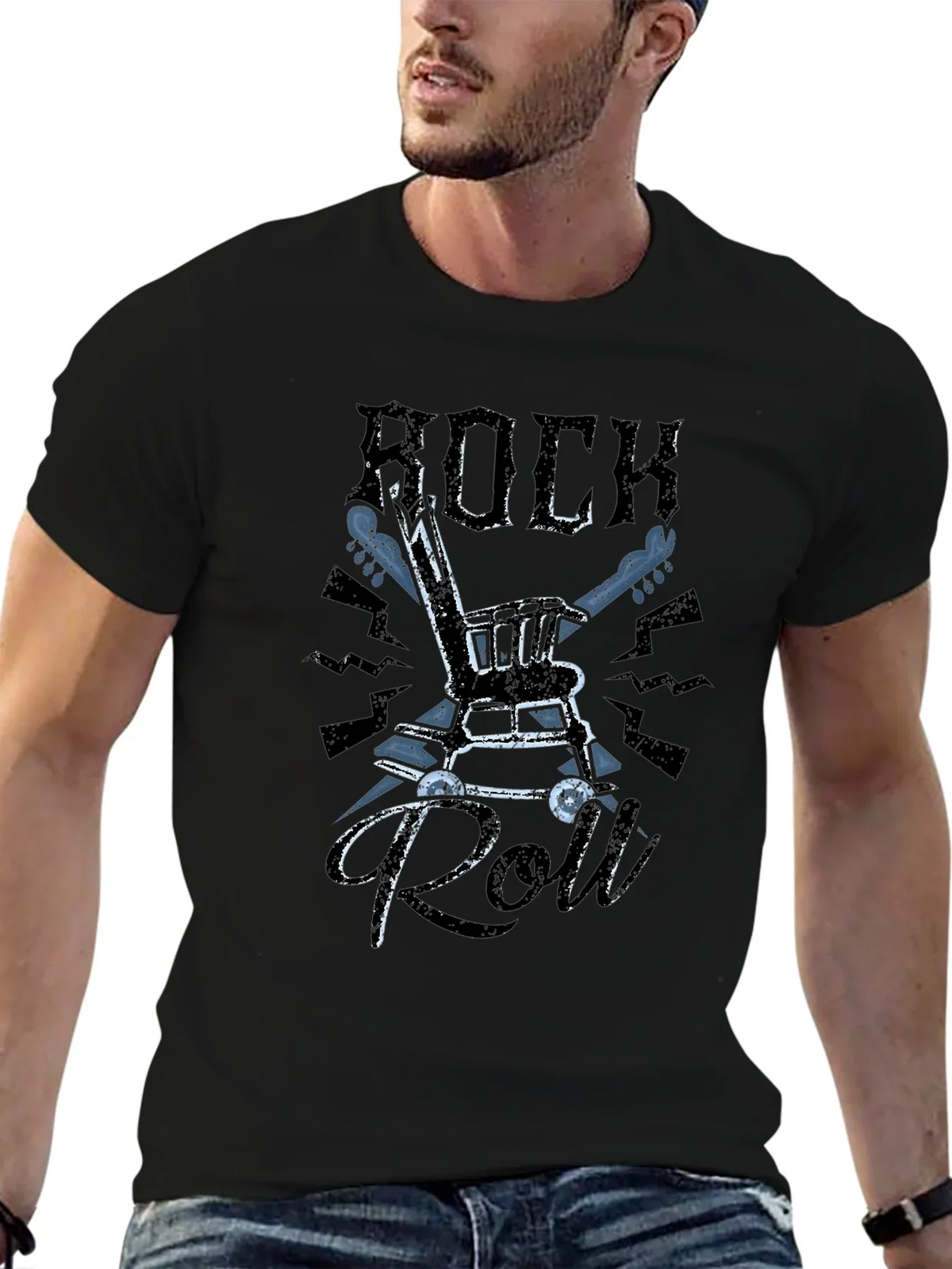Rock and Roll Guitar T-Shirt