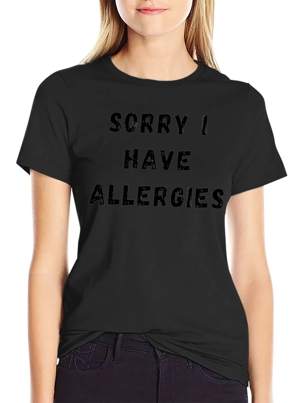 Funny Allergy T-Shirt - Novelty Graphic Tee