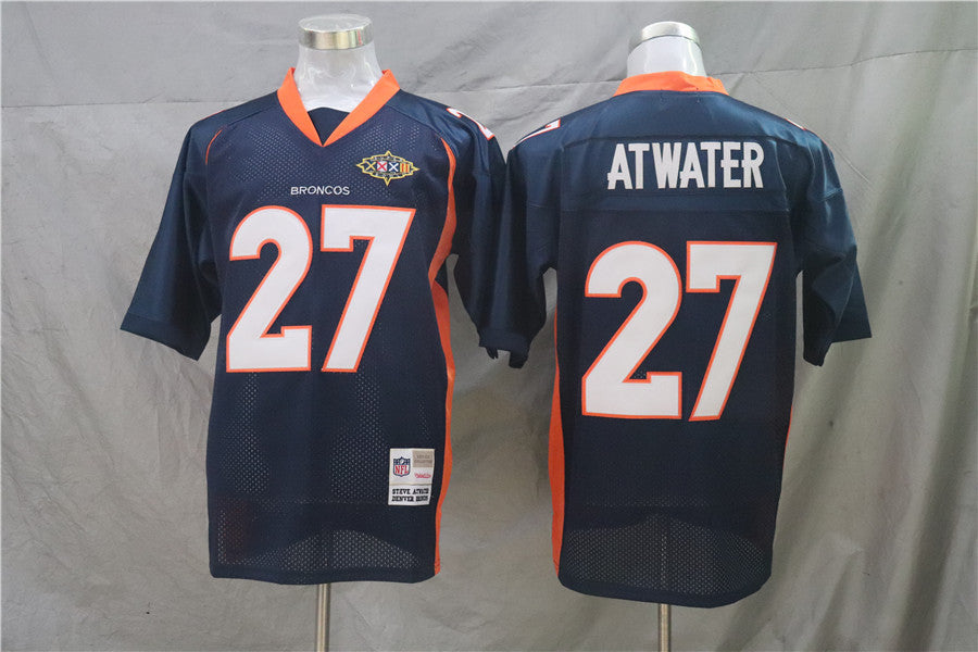 Men's Denver Broncos Steve Atwater Navy Legacy Replica jersey