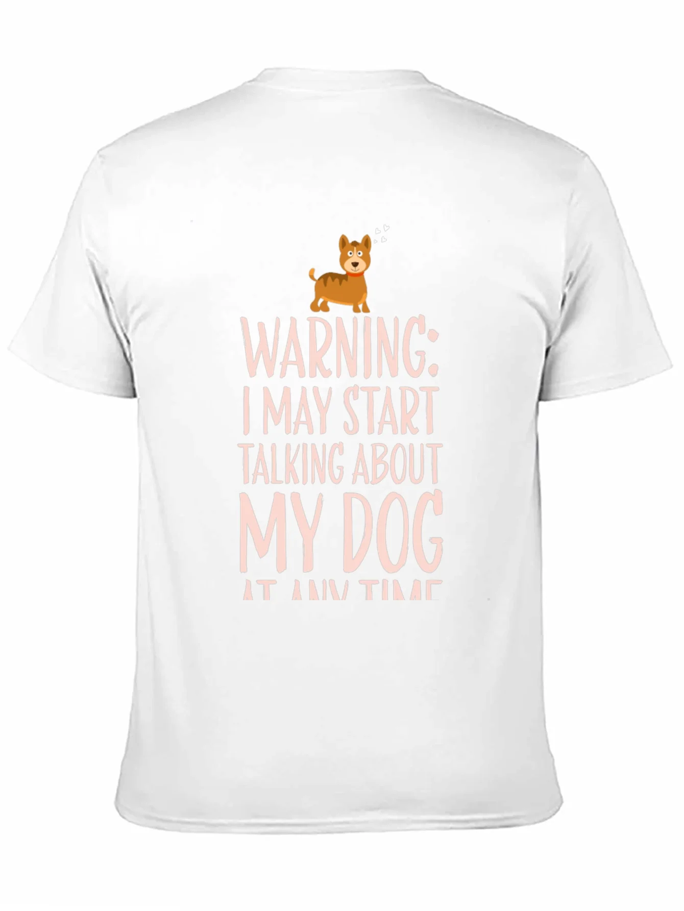 Warning Dog Talk T-Shirt