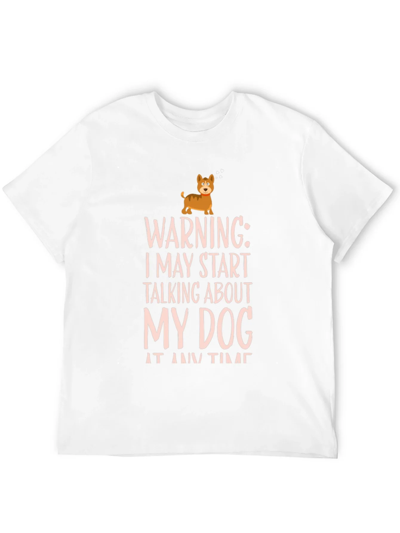 Warning Dog Talk T-Shirt