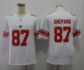 Men's New York Giants Sterling Shepard #87 White Game Player jersey