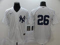 Men's New York Yankees DJ LeMahieu #26 White Replica Player Name Jersey1