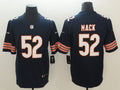 Men's Chicago Bears Khalil Mack #52 Navy Game Jersey1