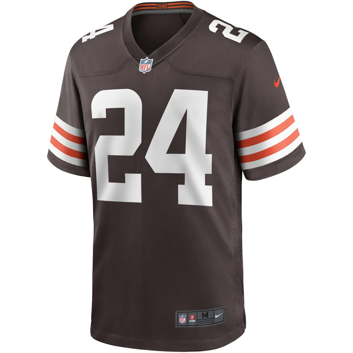 Cleveland Browns Nick Chubb Brown Game Player Jersey