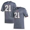 #21 M.State Bulldogs Premier Strategy Jersey Gray Football Jersey Stitched American College Jerseys