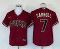 Men's Arizona Diamondbacks Corbin Carroll #7 Red Limited Player jersey
