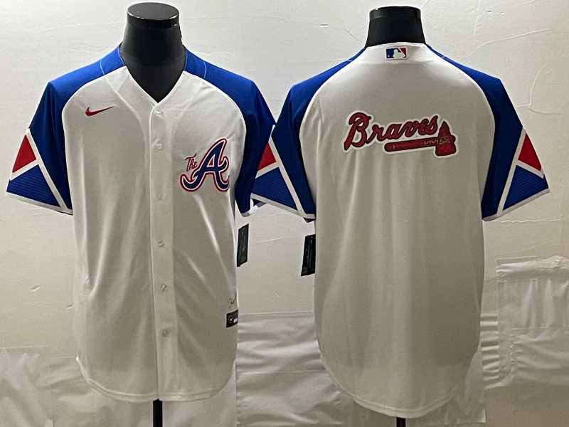 Men's Atlanta Braves Nike White 2023 City Connect Replica jersey