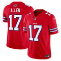 Buffalo Bills Josh Allen Red Vapor F.U.S.E. Limited Jersey