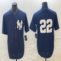 Los Angeles Dodgers #22 Juan Soto Navy Blue Home Authentic Patch Jersey Baseball Jerseys