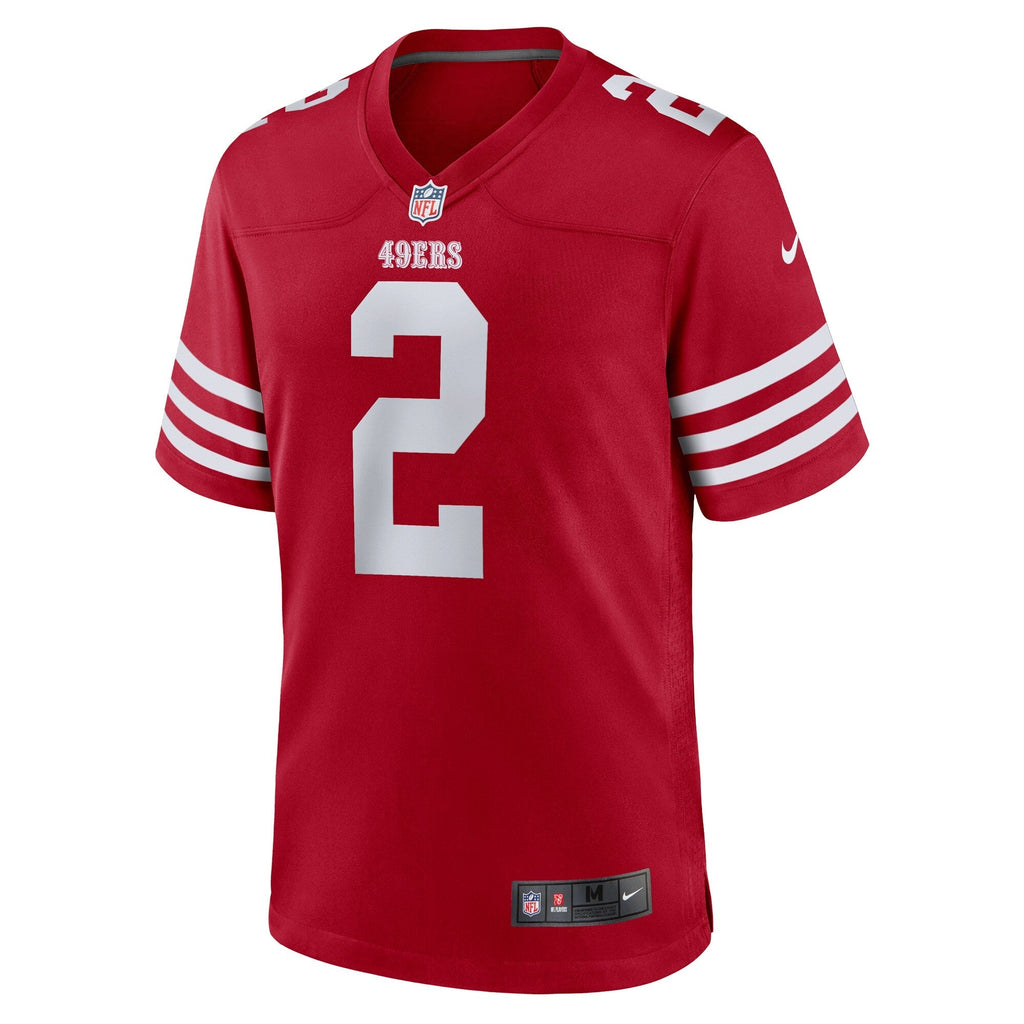 San Francisco 49ers Deommodore Lenoir Scarlet Game Jersey