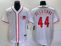 Men's Cincinnati Reds Elly De La Cruz #44 White Home Replica jersey