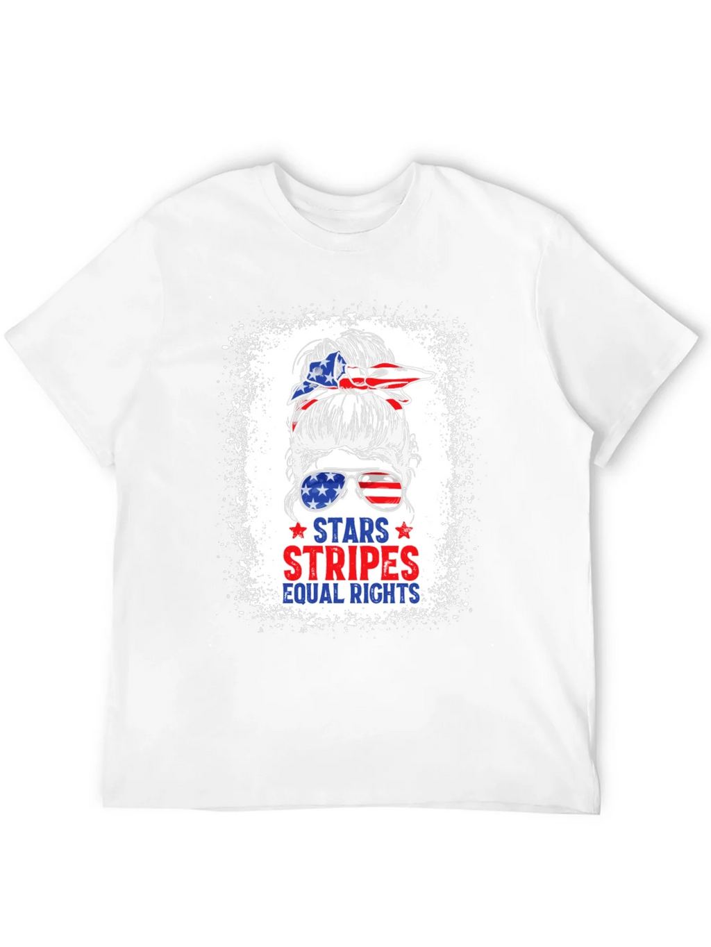 Stars Stripes Equal Rights Patriotic T-Shirt