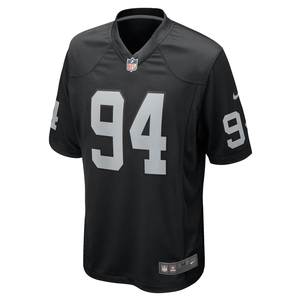 Las Vegas Raiders Christian Wilkins Black Team Game Jersey