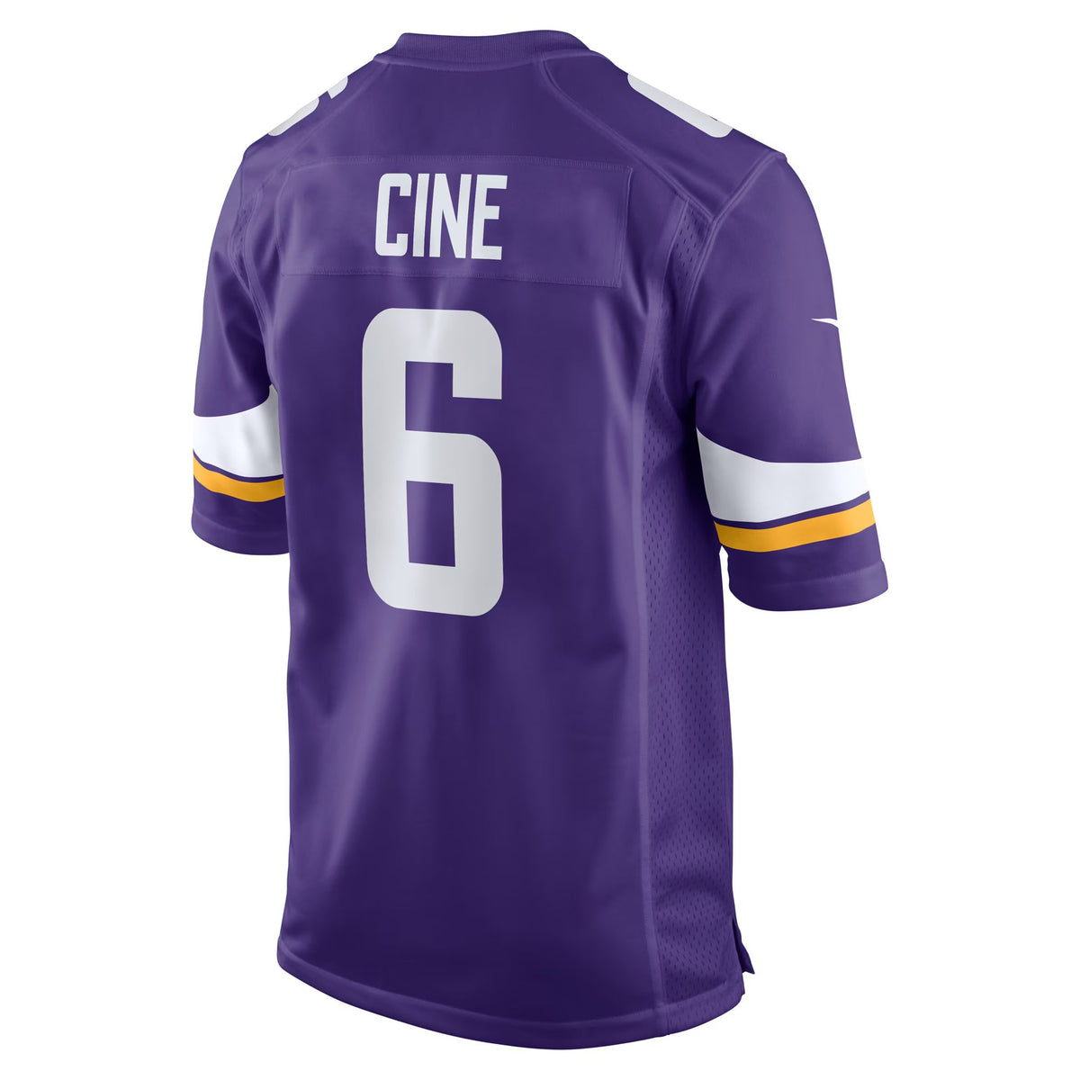 Minnesota Vikings Lewis Cine Purple Game Player Jersey