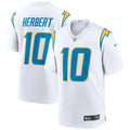 Los Angeles Chargers Justin Herbert White Game Jersey