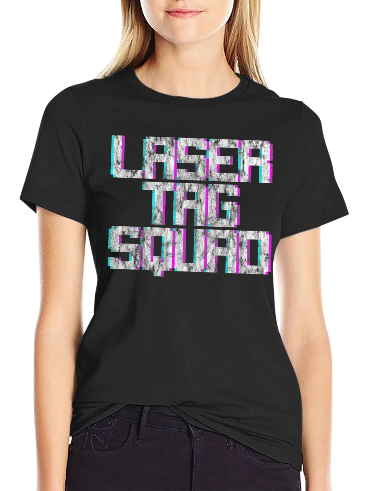 Laser Tag Squad Graphic T-Shirt