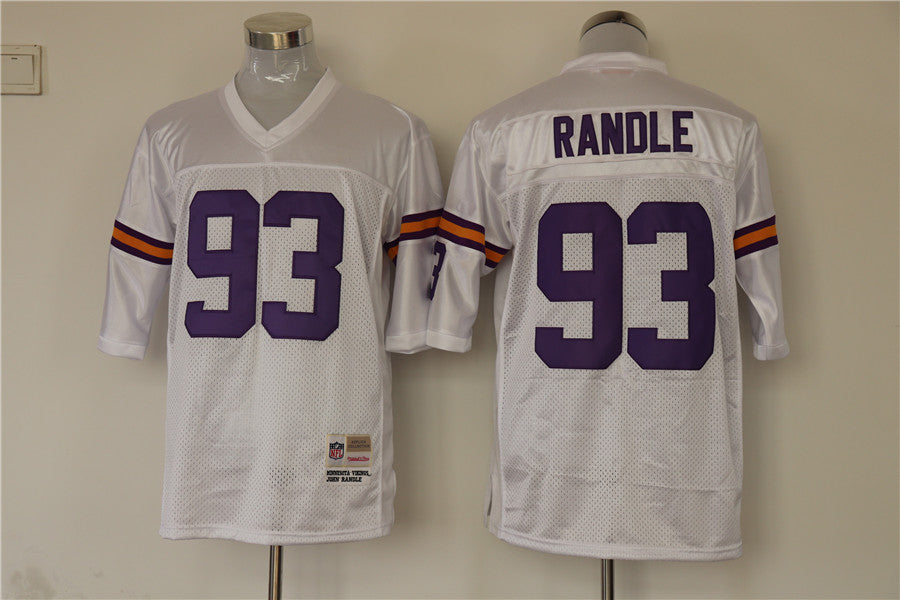 Men's Minnesota Vikings John Randle White Legacy Replica jersey