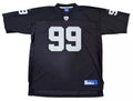 Men's Oakland Raiders Warren Sapp Black Legacy Replica Jersey1