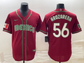 Men's 2023 World Baseball Classic #56 Randy Arozarena Mexico Red jersey