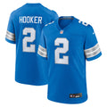 Detroit Lions Hendon Hooker Blue Team Game Jersey